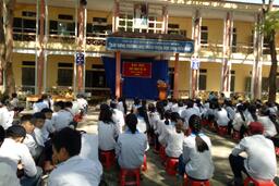 Ngày 19/5/2018, Liên Đội THCS Minh Châu đã long trọng tổ chức Liên Hoan Cháu ngoan Bác Hồ năm học 2017-2018 tuyên dương 163 gương cháu ngoan Bác Hồ